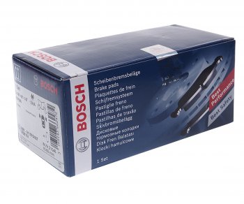 1 649 р. Колодки тормозные передние (4шт.) BOSCH Nissan Primera седан P11 дорестайлинг (1995-2000)  с доставкой в г. Майкоп. Увеличить фотографию 2