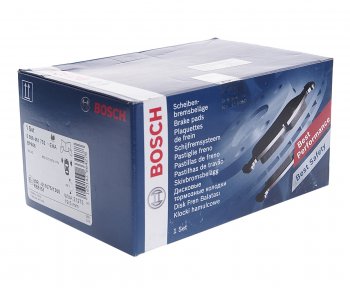 3 499 р. Колодки тормозные передние (4шт.) BOSCH Volvo S70 (1996-2000)  с доставкой в г. Майкоп. Увеличить фотографию 2
