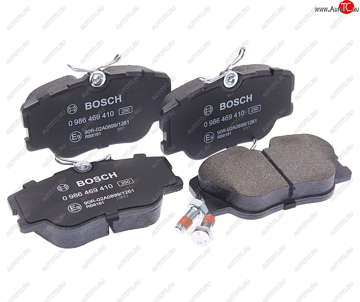 2 599 р. Колодки тормозные передние (4шт.) BOSCH Mercedes-Benz E-Class W124 седан дорестайлинг (1984-1993)  с доставкой в г. Майкоп