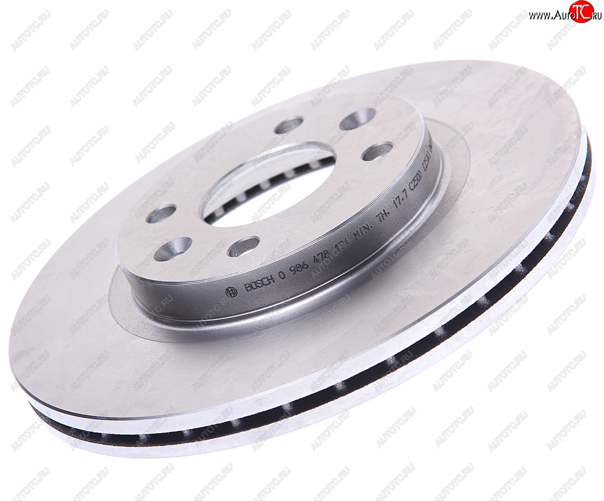 2 799 р. Диск тормозной ЛАДА Largus RENAULT Logan передний (259х20.6) (1шт.) BOSCH BOSCH 0986478124  с доставкой в г. Майкоп