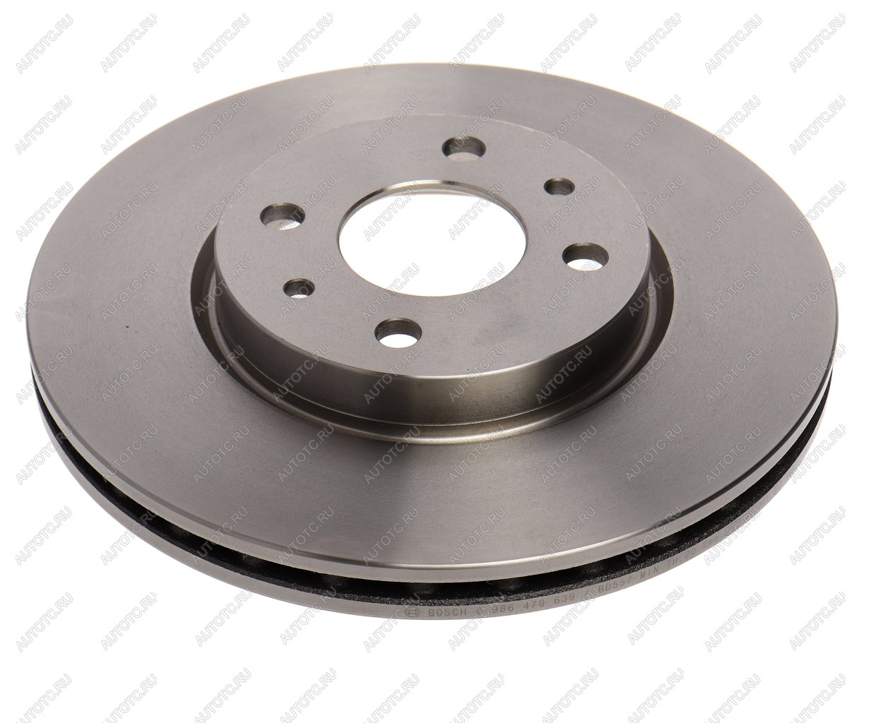 3 099 р. Диск тормозной RENAULT Scenic (03-09) передний (1шт.) BOSCH BOSCH 0986478639  с доставкой в г. Майкоп