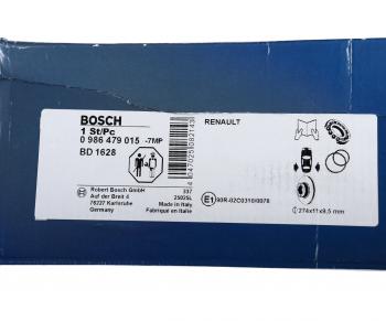 11 499 р. Диск тормозной MERCEDES Citan (W415) RENAULT Kangoo (07-) задний (1шт.) BOSCH BOSCH 0986479015 BOSCH 0986479015  с доставкой в г. Майкоп. Увеличить фотографию 5