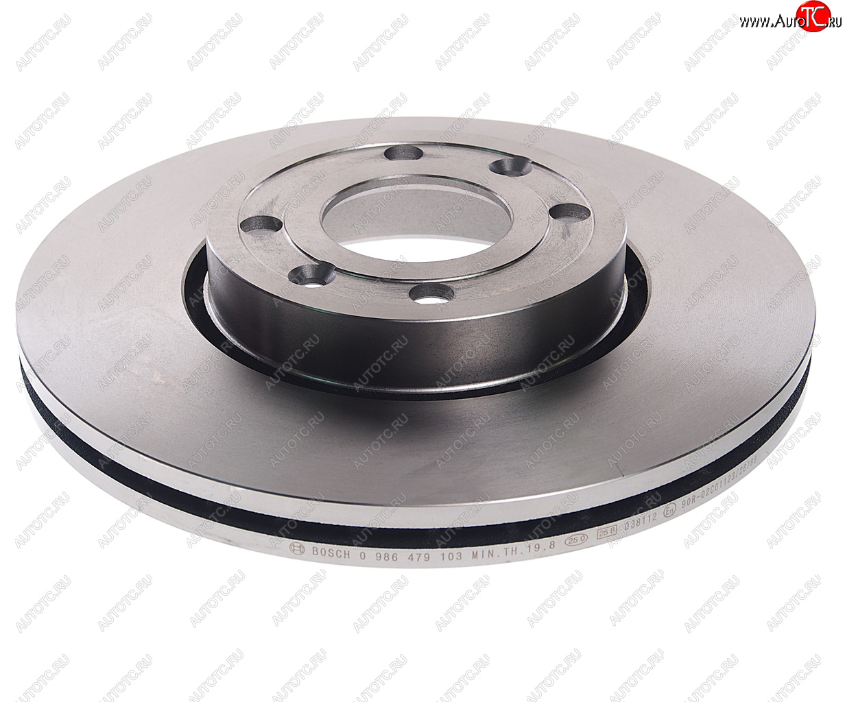 3 299 р. Диск тормозной ЛАДА Vesta,Largus NISSAN Note,Micra передний (1шт.) BOSCH BOSCH 0986479103  с доставкой в г. Майкоп