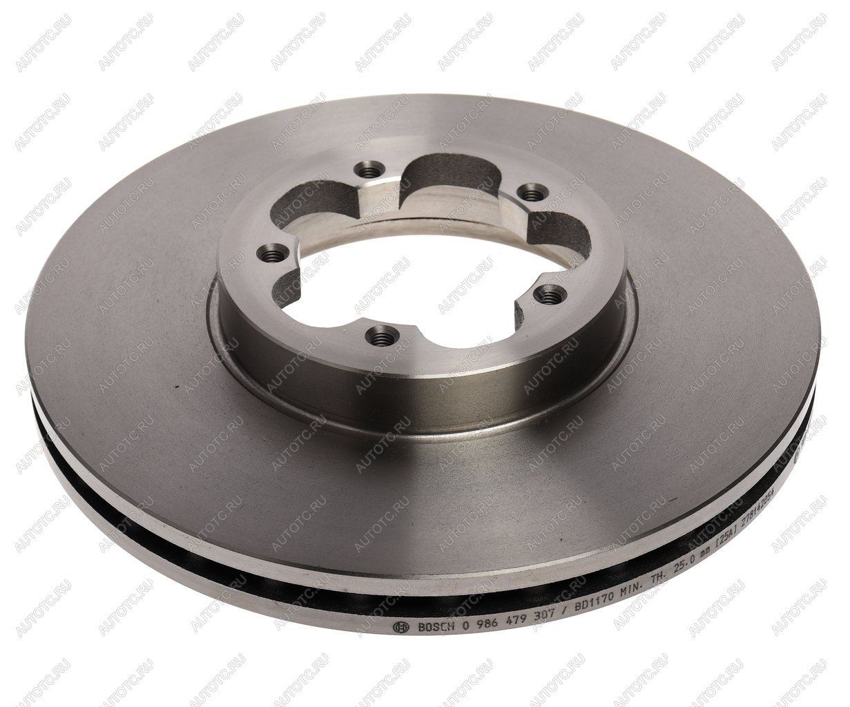 4 399 р. Диск тормозной FORD Transit (06-) передний (1шт.) BOSCH BOSCH 0986479307 BOSCH 0986479307  с доставкой в г. Майкоп