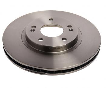 4 699 р. Диск тормозной HYUNDAI Santa Fe (00-) (4WD) (R16) передний (1шт.) BOSCH BOSCH 0986479434  с доставкой в г. Майкоп. Увеличить фотографию 1
