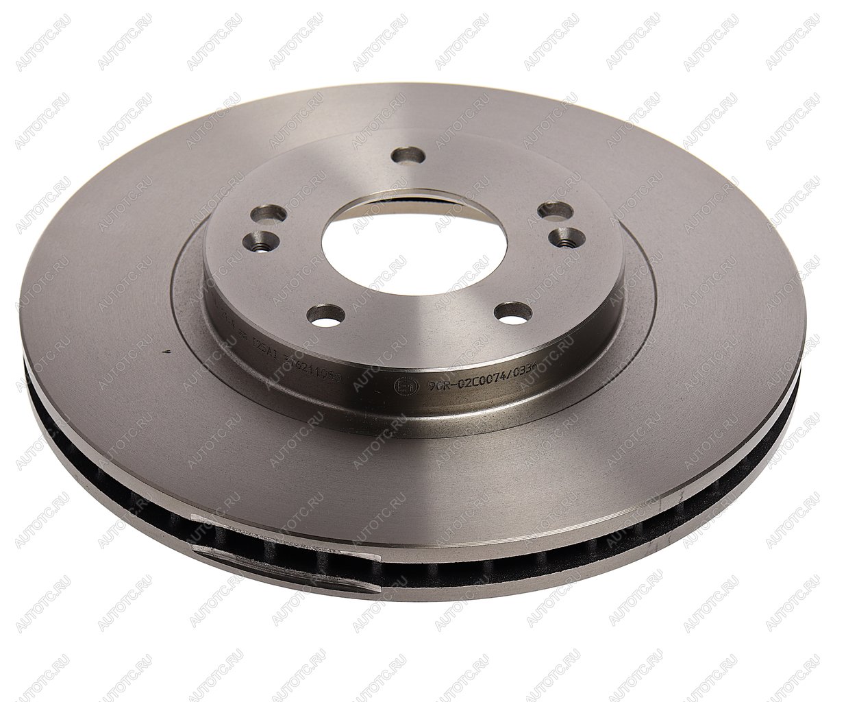 4 699 р. Диск тормозной HYUNDAI Santa Fe (00-) (4WD) (R16) передний (1шт.) BOSCH BOSCH 0986479434  с доставкой в г. Майкоп