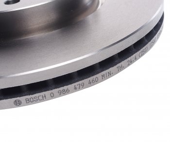 4 849 р. Диск тормозной HYUNDAI i30 (08-) KIA Ceed (08-) (R15) передний (1шт.) BOSCH BOSCH 0986479460  с доставкой в г. Майкоп. Увеличить фотографию 3