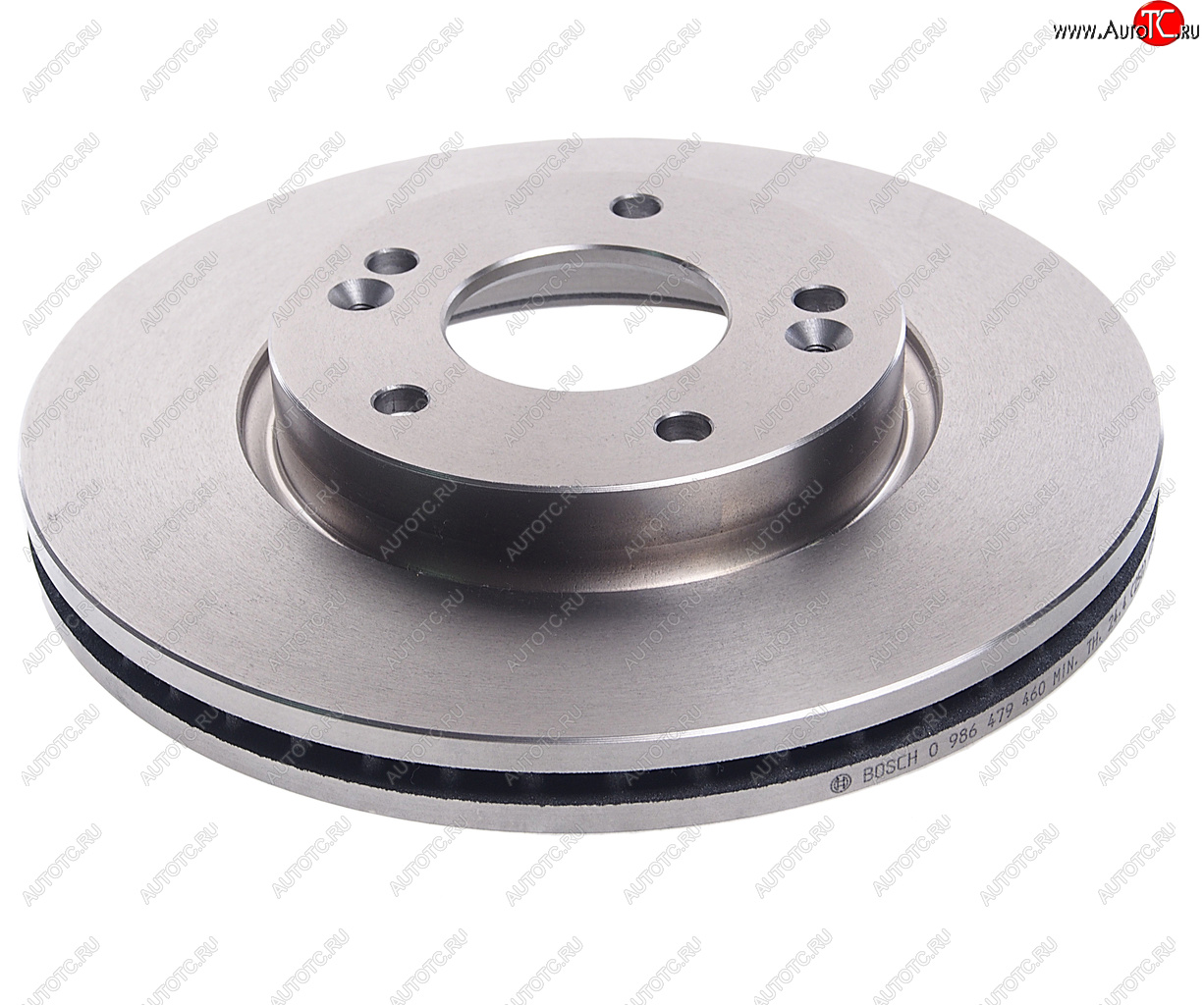 4 849 р. Диск тормозной HYUNDAI i30 (08-) KIA Ceed (08-) (R15) передний (1шт.) BOSCH BOSCH 0986479460  с доставкой в г. Майкоп