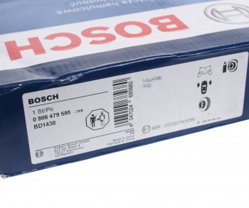 4 849 р. Диск тормозной HYUNDAI ix35,Sonata NF,i40 KIA Sportage (10-) передний (1шт.) BOSCH BOSCH 0986479595 BOSCH 0986479595  с доставкой в г. Майкоп. Увеличить фотографию 5