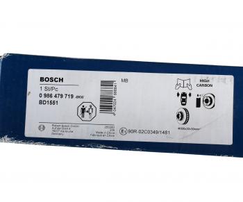 11 949 р. Диск тормозной MERCEDES E (W210) передний вентилируемый (1шт.) BOSCH BOSCH 0986479719 BOSCH 0986479719  с доставкой в г. Майкоп. Увеличить фотографию 4