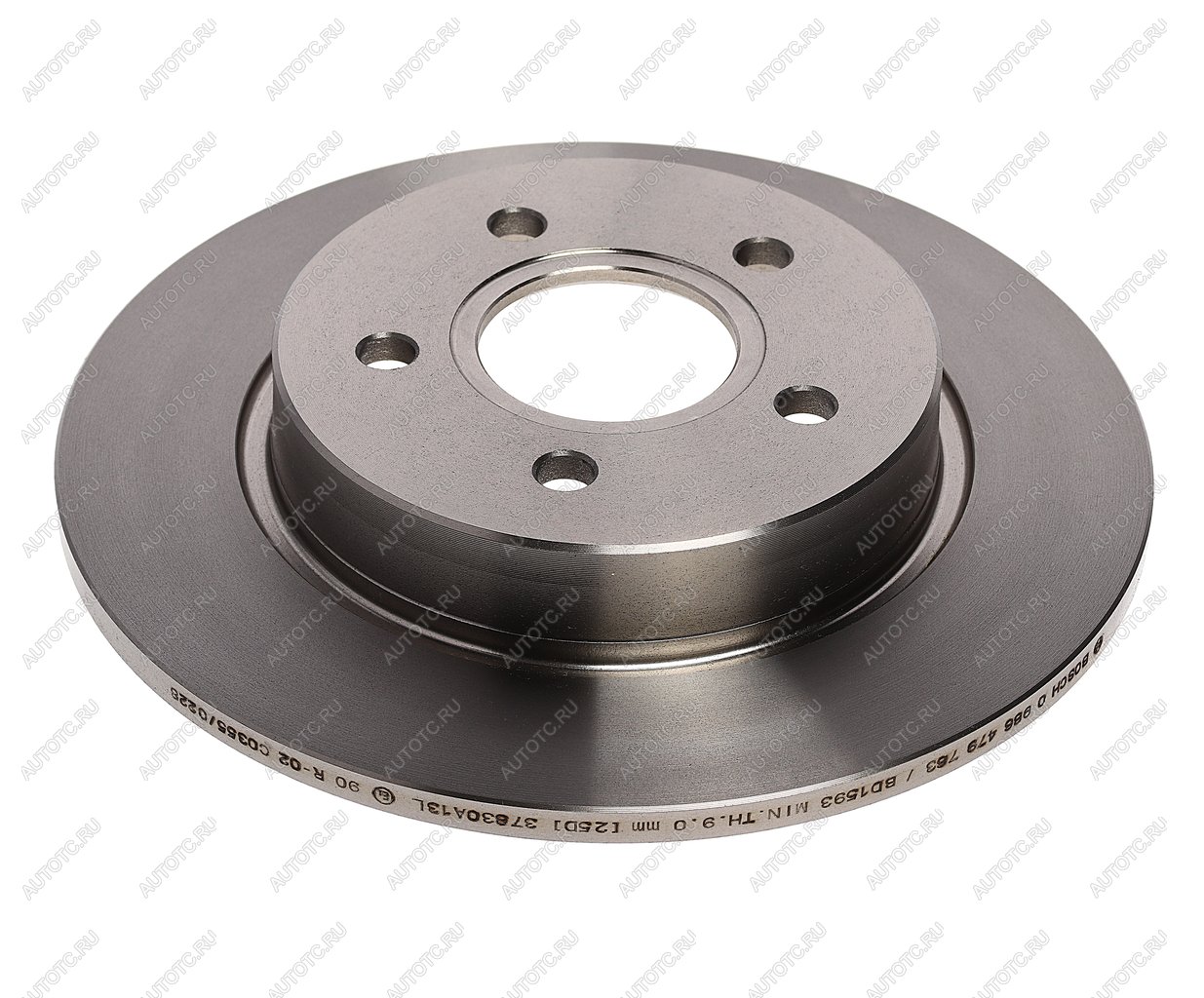 3 099 р. Диск тормозной FORD Focus (11-) задний (1шт.) BOSCH BOSCH 0986479763  с доставкой в г. Майкоп