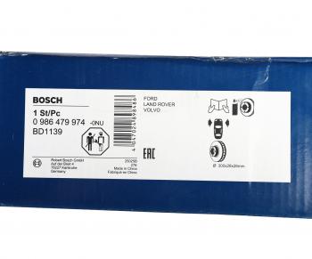 5 999 р. Диск тормозной FORD Mondeo (07-) передний (1шт.) BOSCH BOSCH 0986479974 BOSCH 0986479974  с доставкой в г. Майкоп. Увеличить фотографию 6