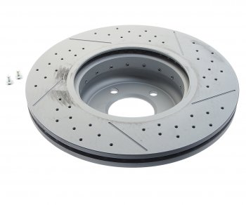 15 399 р. Диск тормозной BMW 1 (E81,E82,E88),3 (E90) передний (1шт.) BOSCH BOSCH 0986479e09 BOSCH 0986479e09  с доставкой в г. Майкоп. Увеличить фотографию 2
