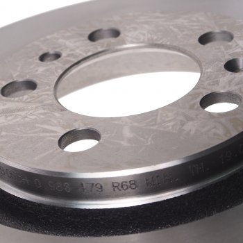 3 499 р. Диск тормозной VW Bora (99-05) AUDI A3 (96-03) передний (1шт.) BOSCH BOSCH 0986479r68  с доставкой в г. Майкоп. Увеличить фотографию 3