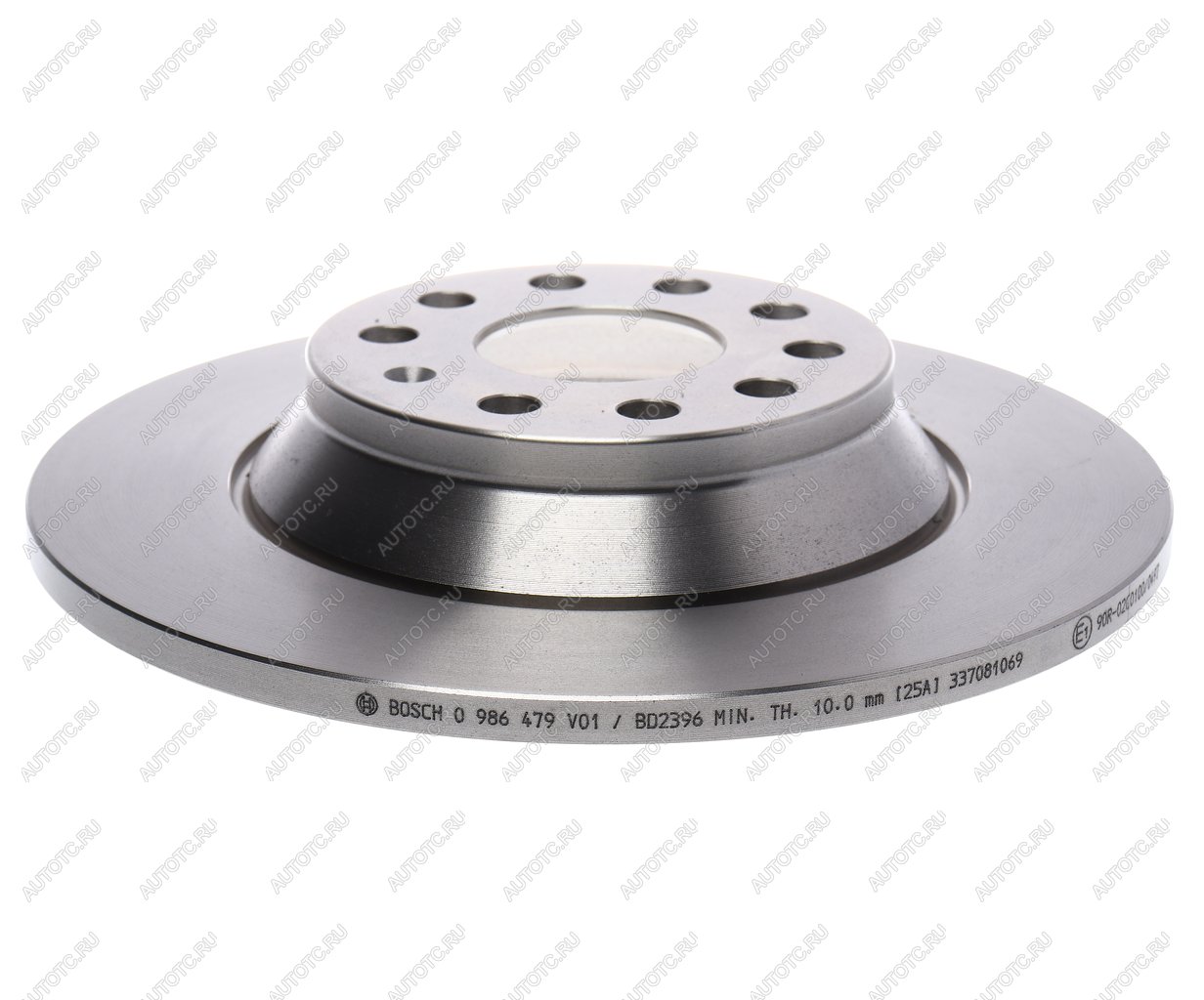 4 949 р. Диск тормозной VW Golf (17-),Passat (15-) AUDI A3 (17-) SKODA Superb (15-) задний (1шт.) BOSCH BOSCH 0986479v01  с доставкой в г. Майкоп