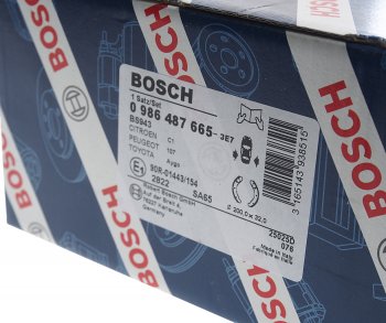 2 299 р. Колодки тормозные задние барабанные (4шт.) BOSCH Suzuki Swift ZC дорестайлинг, хэтчбэк 5 дв. (2003-2008)  с доставкой в г. Майкоп. Увеличить фотографию 4