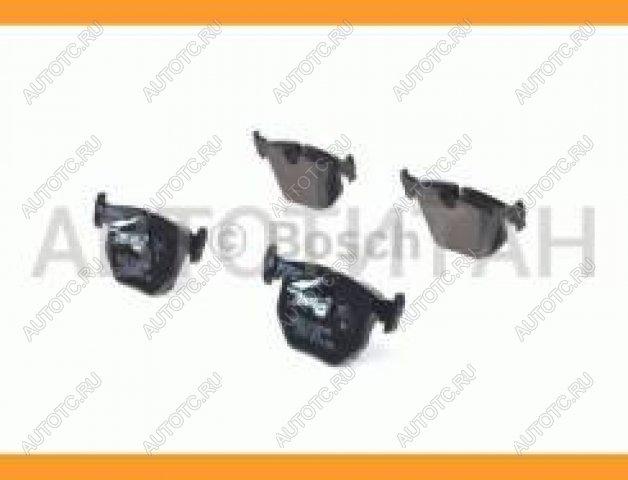 3 299 р. Колодки тормозные задние барабанные (4шт.) BOSCH BMW 7 серия E38 дорестайлинг, седан (1994-1998)  с доставкой в г. Майкоп