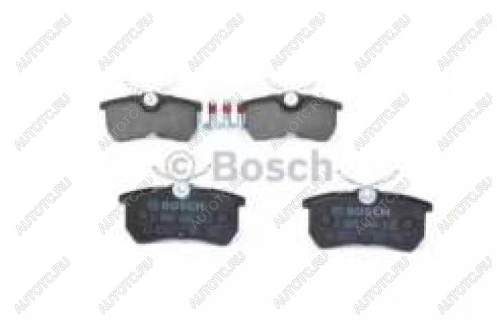 1 589 р. Колодки тормозные задние (4шт.) BOSCH Ford Focus 1 седан дорестайлинг (1998-2002)  с доставкой в г. Майкоп