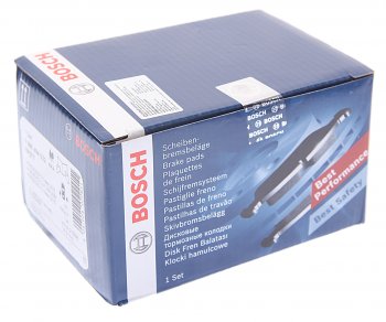 2 399 р. Колодки тормозные задние (4шт.) BOSCH Mercedes-Benz E-Class W210 дорестайлинг универсал (1996-1999)  с доставкой в г. Майкоп. Увеличить фотографию 3