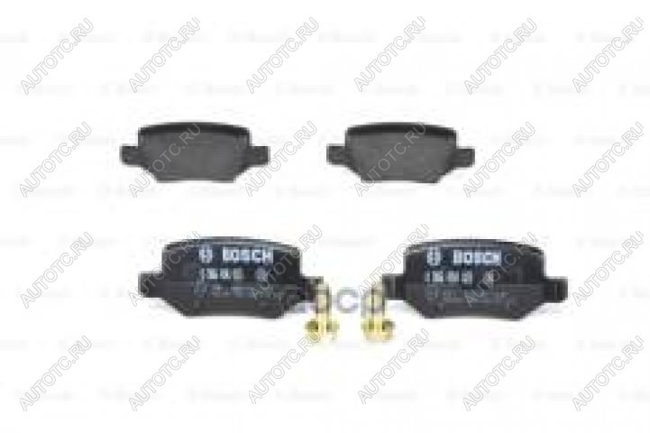 2 449 р. Колодки тормозные задние (4шт.) BOSCH Mercedes-Benz A class W168 хэтчбэк 5 дв. (1997-2004)  с доставкой в г. Майкоп