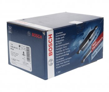 1 779 р. Колодки тормозные задние (4шт.) BOSCH Nissan Primera 3 седан P12 (2001-2008)  с доставкой в г. Майкоп. Увеличить фотографию 2