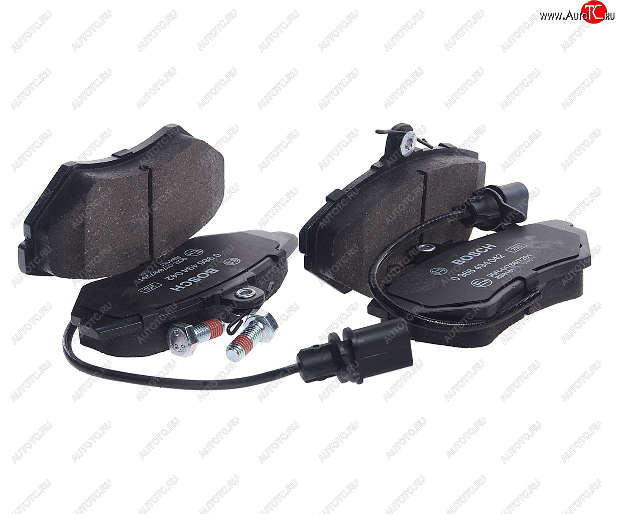 3 699 р. Колодки тормозные передние (4шт.) BOSCH Audi A4 B5 8D5 универсал 1-ый рестайлинг (1996-1998)  с доставкой в г. Майкоп