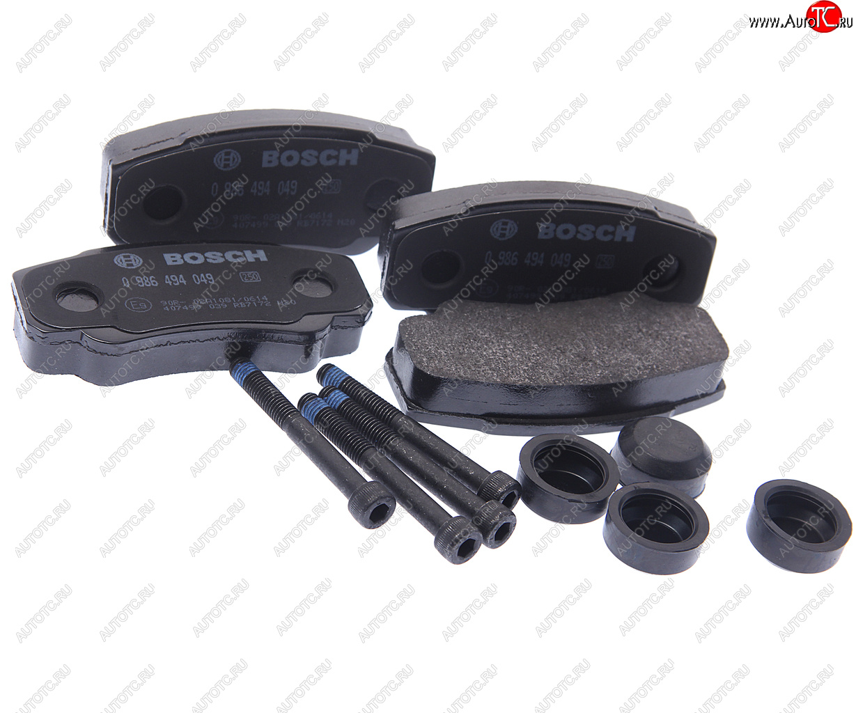 2 799 р. Колодки тормозные дисковые (4шт.) BOSCH Peugeot Boxer 230 (1994-2002)  с доставкой в г. Майкоп