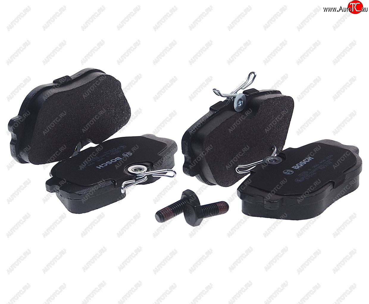 2 199 р. Колодки тормозные передние (4шт.) BOSCH Mercedes-Benz C-Class W201 седан (1982-1992)  с доставкой в г. Майкоп