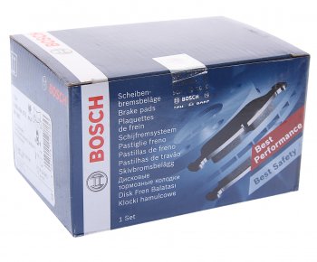 3 199 р. Колодки тормозные задние (4шт.) BOSCH Ford Mondeo Mk3,BWY дорестайлинг, универсал (2000-2003)  с доставкой в г. Майкоп. Увеличить фотографию 3