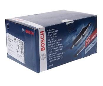 3 699 р. Колодки тормозные передние (4шт.) BOSCH CITROEN Jumpy (2016-2022)  с доставкой в г. Майкоп. Увеличить фотографию 2