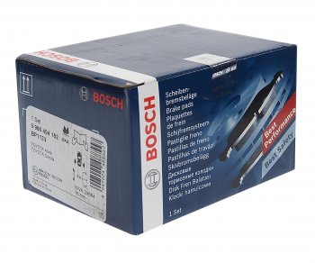 2 199 р. Колодки тормозные задние (4шт.) BOSCH Toyota Auris E150 хэтчбэк 5 дв. дорестайлинг (2006-2010)  с доставкой в г. Майкоп. Увеличить фотографию 2