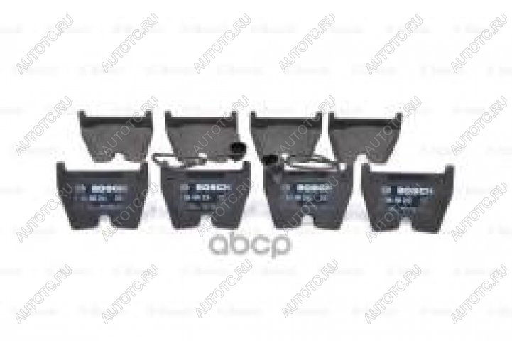 10 249 р. Колодки тормозные передние (4шт.) BOSCH Audi A6 C7 дорестайлинг, универсал (2010-2014)  с доставкой в г. Майкоп