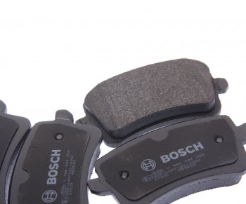 3 599 р. Колодки тормозные задние (4шт.) BOSCH Audi Q5 8R рестайлинг (2012-2017)  с доставкой в г. Майкоп. Увеличить фотографию 2