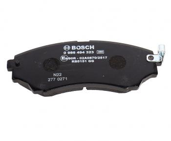 3 299 р. Колодки тормозные передние (4шт.) BOSCH Mazda BT-50 (2006-2011)  с доставкой в г. Майкоп. Увеличить фотографию 2
