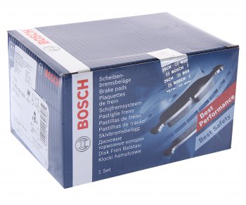 2 779 р. Колодки тормозные задние (4шт.) BOSCH Honda CR-V RE1,RE2,RE3,RE4,RE5,RE7 дорестайлинг (2007-2010)  с доставкой в г. Майкоп. Увеличить фотографию 3