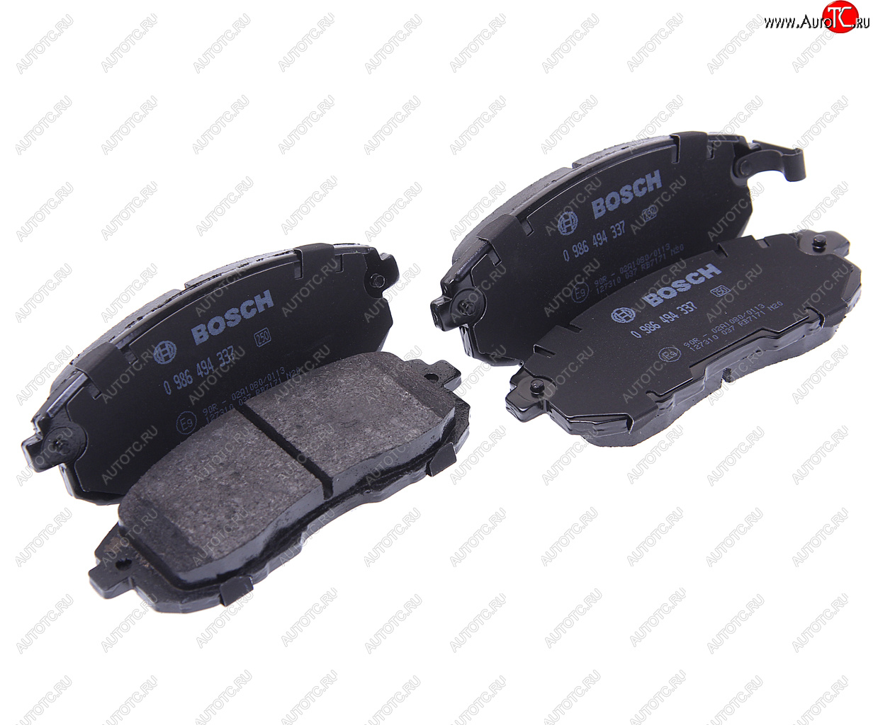 2 899 р. Колодки тормозные передние (4шт.) BOSCH Nissan Teana 1 J31 дорестайлинг (2003-2005)  с доставкой в г. Майкоп