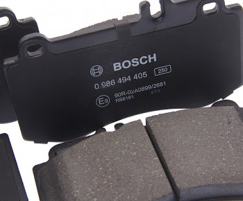5 399 р. Колодки тормозные передние (4шт.) BOSCH Mercedes-Benz E-Class W212 рестайлинг седан (2013-2017)  с доставкой в г. Майкоп. Увеличить фотографию 2