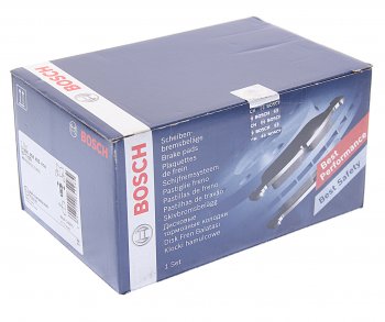5 399 р. Колодки тормозные передние (4шт.) BOSCH Mercedes-Benz E-Class W212 рестайлинг седан (2013-2017)  с доставкой в г. Майкоп. Увеличить фотографию 3