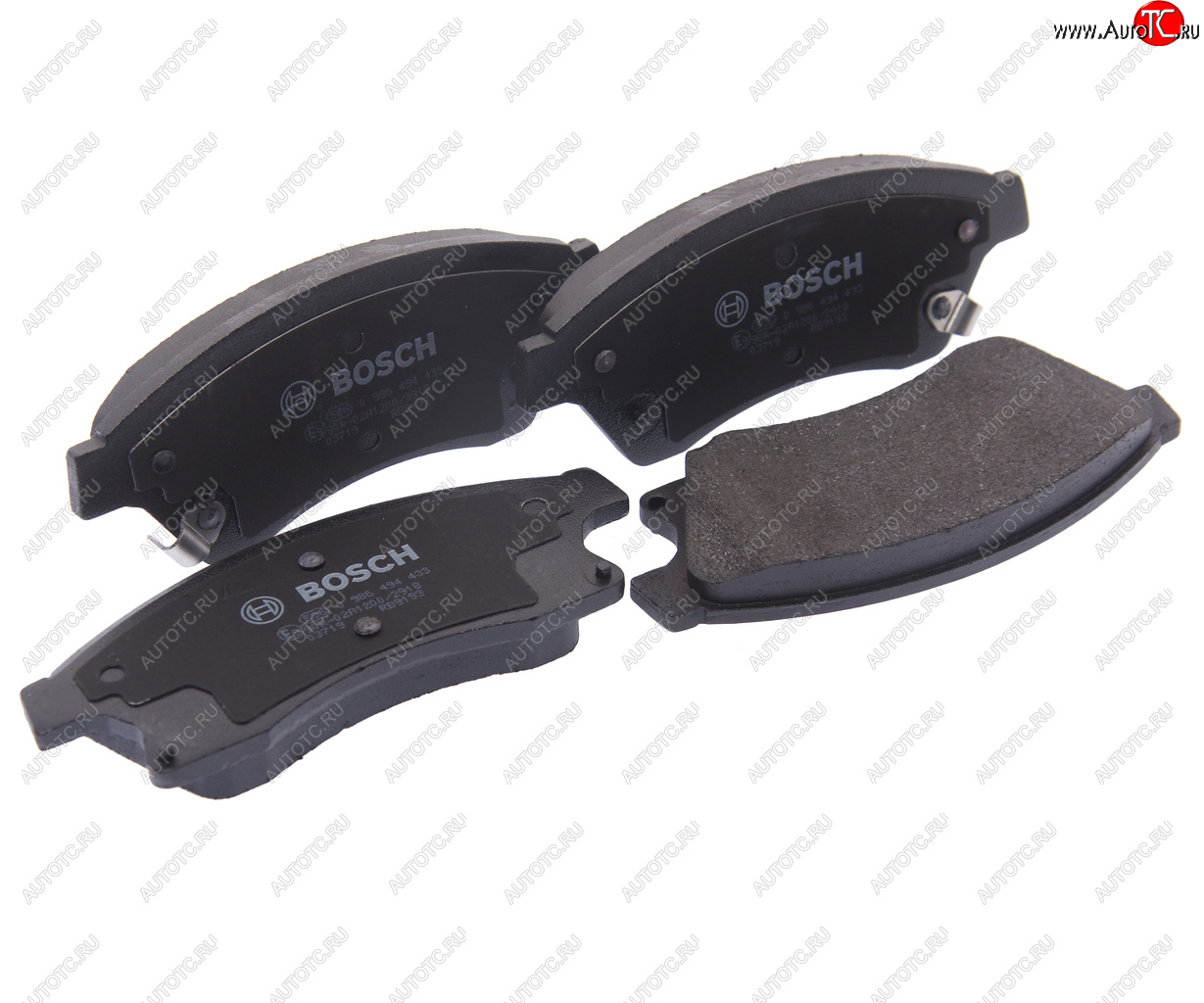3 799 р. Колодки тормозные передние R15 (4шт.) BOSCH Opel Astra J хэтчбек 5 дв.  рестайлинг (2012-2017)  с доставкой в г. Майкоп