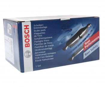 3 599 р. Колодки тормозные передние (4шт.) BOSCH Skoda Octavia A7 дорестайлинг лифтбэк (2012-2017)  с доставкой в г. Майкоп. Увеличить фотографию 2