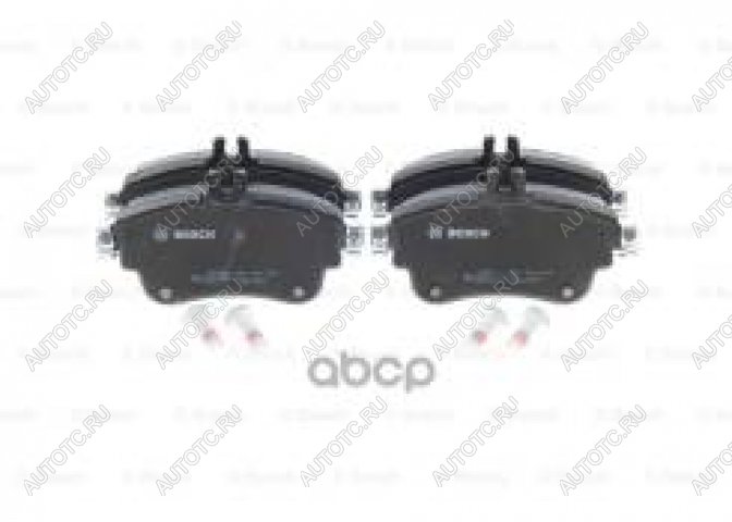 3 199 р. Колодки тормозные передние (4шт.) BOSCH Mercedes-Benz A class W176 дорестайлинг, хэтчбэк 5 дв. (2012-2015)  с доставкой в г. Майкоп