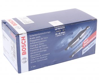 3 999 р. Колодки тормозные передние (4шт.) BOSCH Mazda CX-5 KE дорестайлинг (2011-2014)  с доставкой в г. Майкоп. Увеличить фотографию 3