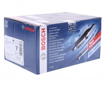 3 289 р. Колодки тормозные передние (4шт.) BOSCH Toyota Corolla E180 дорестайлинг (2013-2016)  с доставкой в г. Майкоп. Увеличить фотографию 3