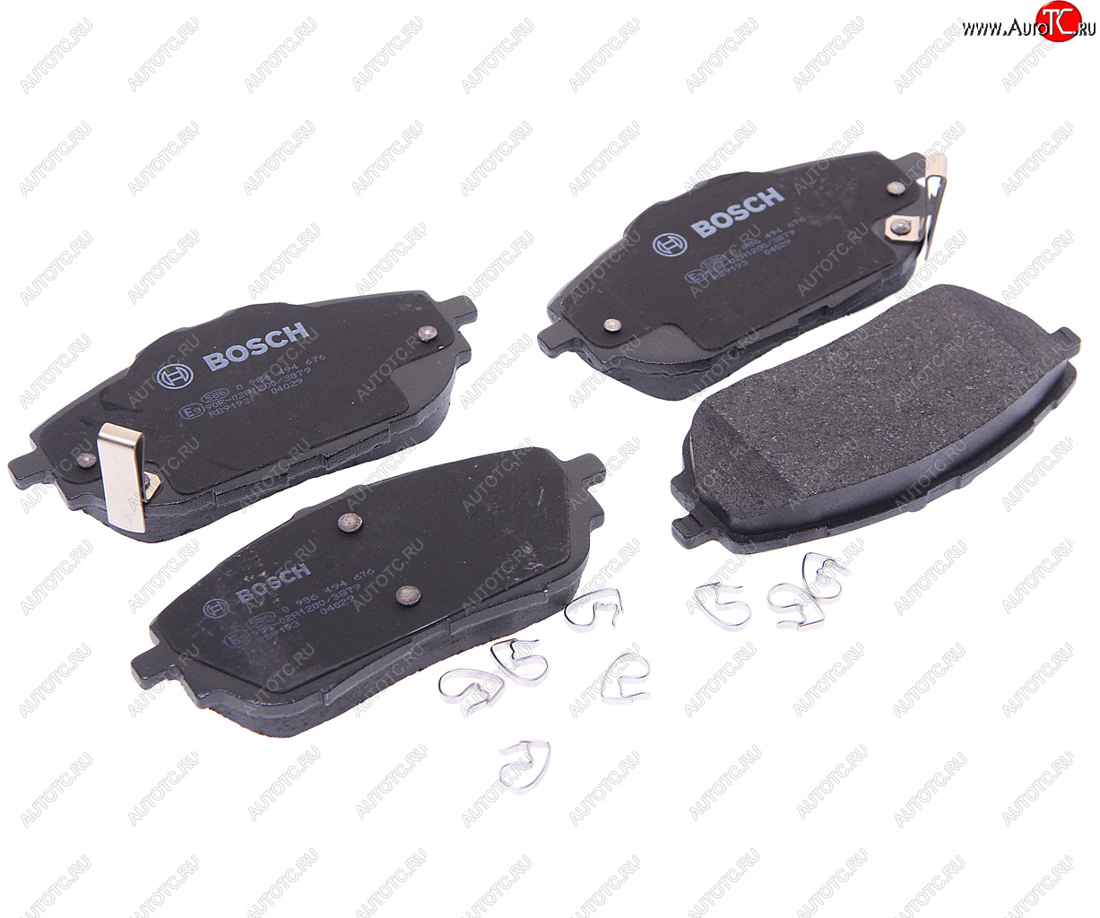 3 289 р. Колодки тормозные передние (4шт.) BOSCH Toyota Corolla E180 дорестайлинг (2013-2016)  с доставкой в г. Майкоп