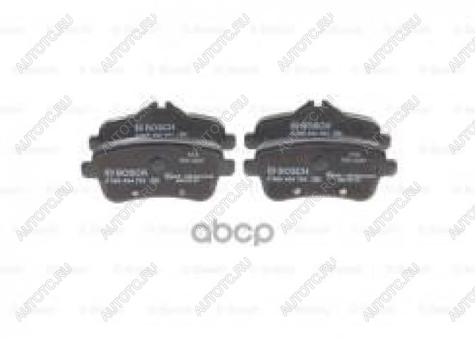 3 279 р. Колодки тормозные задние (4шт.) BOSCH Mercedes-Benz ML class W166 (2011-2015)  с доставкой в г. Майкоп