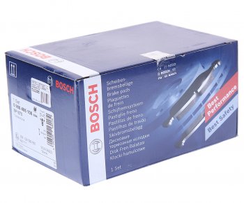 2 799 р. Колодки тормозные передние (4шт.) BOSCH Toyota Avensis T270 универсал 1-ый рестайлинг (2011-2015)  с доставкой в г. Майкоп. Увеличить фотографию 3