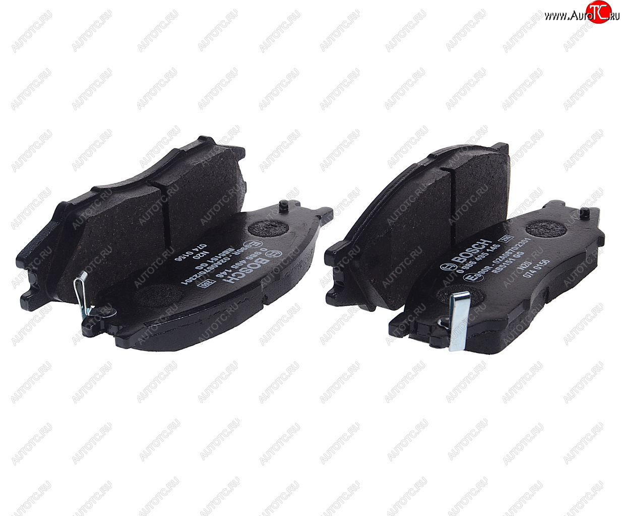 2 499 р. Колодки тормозные передние (4шт.) BOSCH Nissan Almera Classic седан B10 (2006-2013)  с доставкой в г. Майкоп