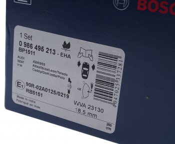 2 299 р. Колодки тормозные передние (4шт.) BOSCH Skoda Octavia A5 дорестайлинг универсал (2004-2008)  с доставкой в г. Майкоп. Увеличить фотографию 3