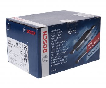 1 899 р. Колодки тормозные задние (4шт.) BOSCH Ford Focus 3 седан дорестайлинг (2011-2015)  с доставкой в г. Майкоп. Увеличить фотографию 2