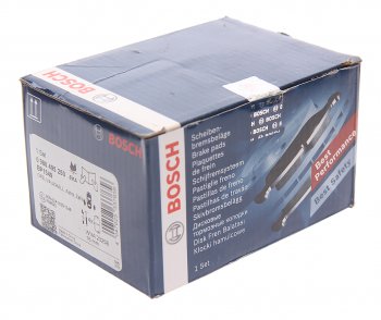 1 639 р. Колодки тормозные задние (4шт.) BOSCH Opel Astra G универсал (1998-2005)  с доставкой в г. Майкоп. Увеличить фотографию 2